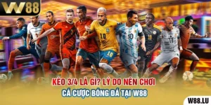 Kèo 3/4 Là Gì? Lý Do Nên Chơi Cá Cược Bóng Đá Tại W88