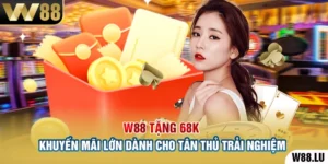 W88 Tặng 68K – Khuyến Mãi Lớn Dành Cho Tân Thủ Trải Nghiệm